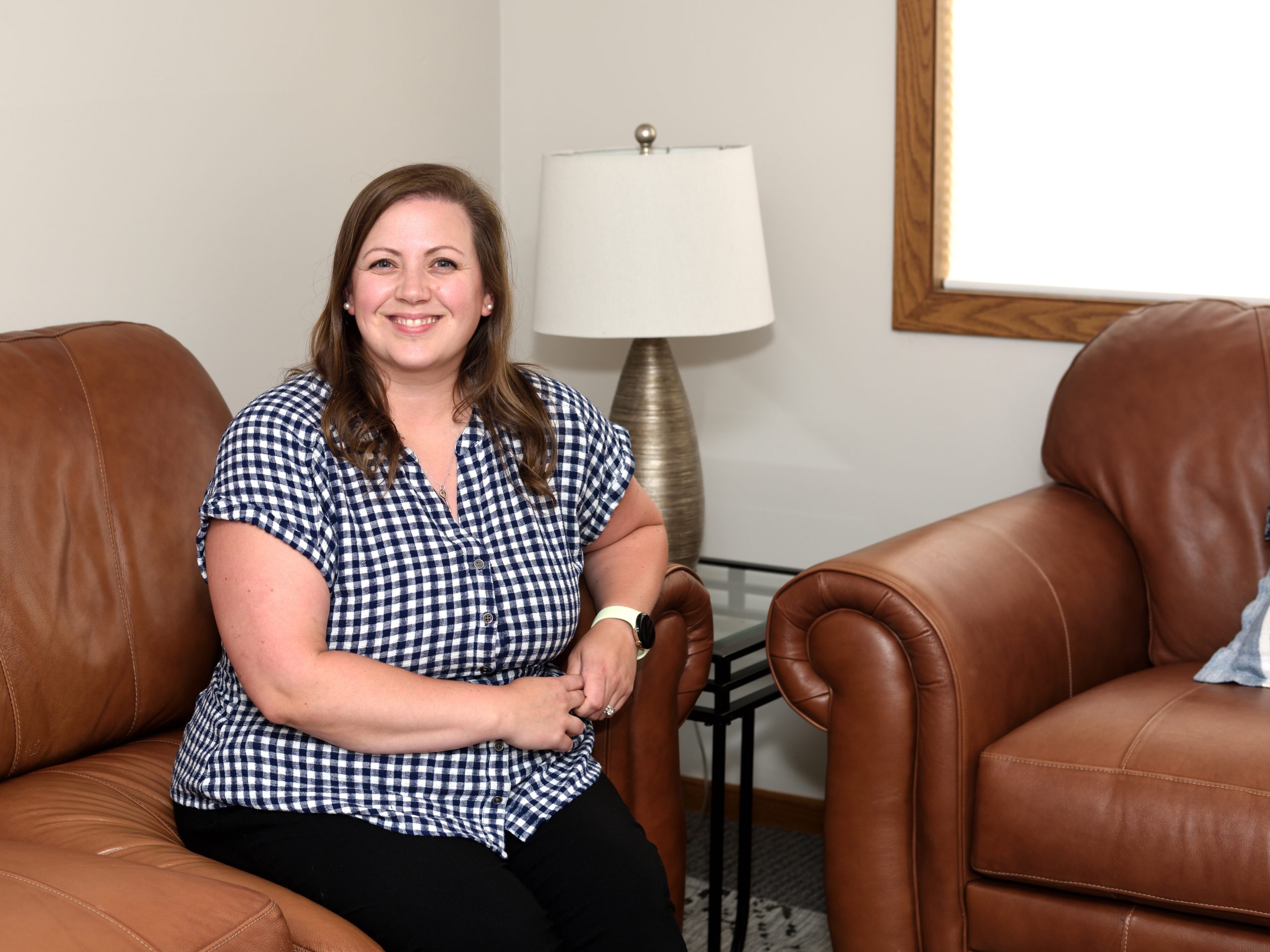 Amber Fultz – 2026 Amber Fultz seated at Northwest Family Counseling